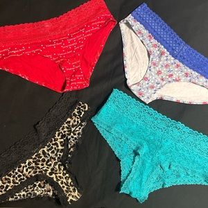 Victorias Secret Sz M Panty Bundle